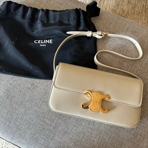 Celine Claude Bag. Color Pampa.